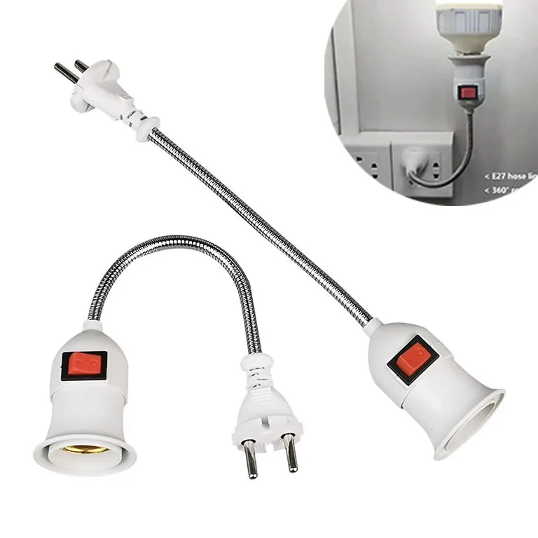 Douille prise flexible 25cm+lomp12w