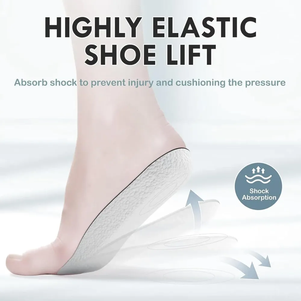 Semelles de chaussures orthopédiques pour augmenter la hauteur 3.5cm - نعل زيادة الطول وتصحيح القوام