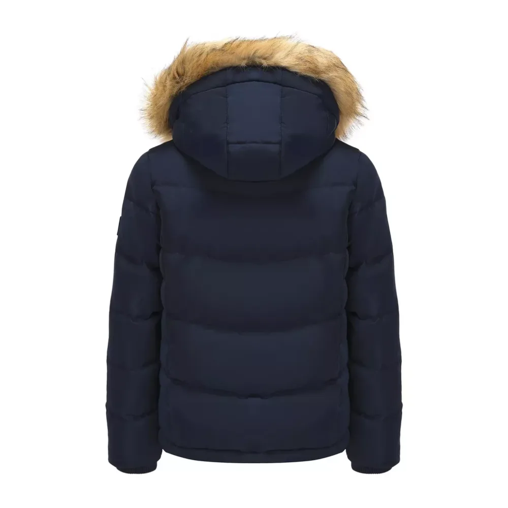 Doudoune soulcal&co zip bubble Bleue