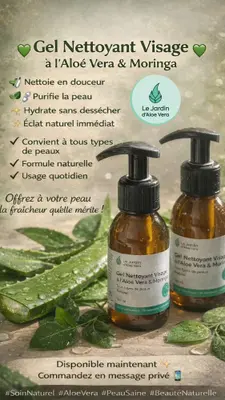 Gel nettoyant et démaquillant