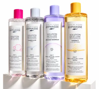 BYPHASSE Eau Micellaire Démaquillante 4en1 500ml