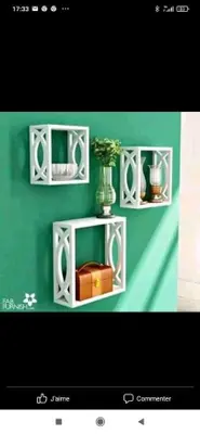 Geometric Wall Shelf Collection CNC File