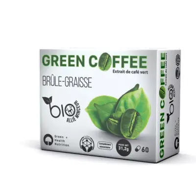 Green coffee bte/60 gel
