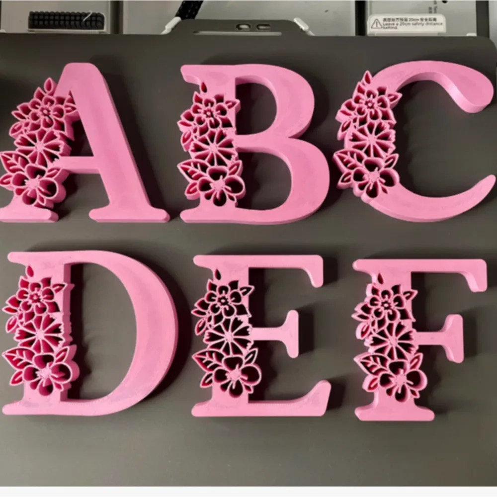 folral lletters