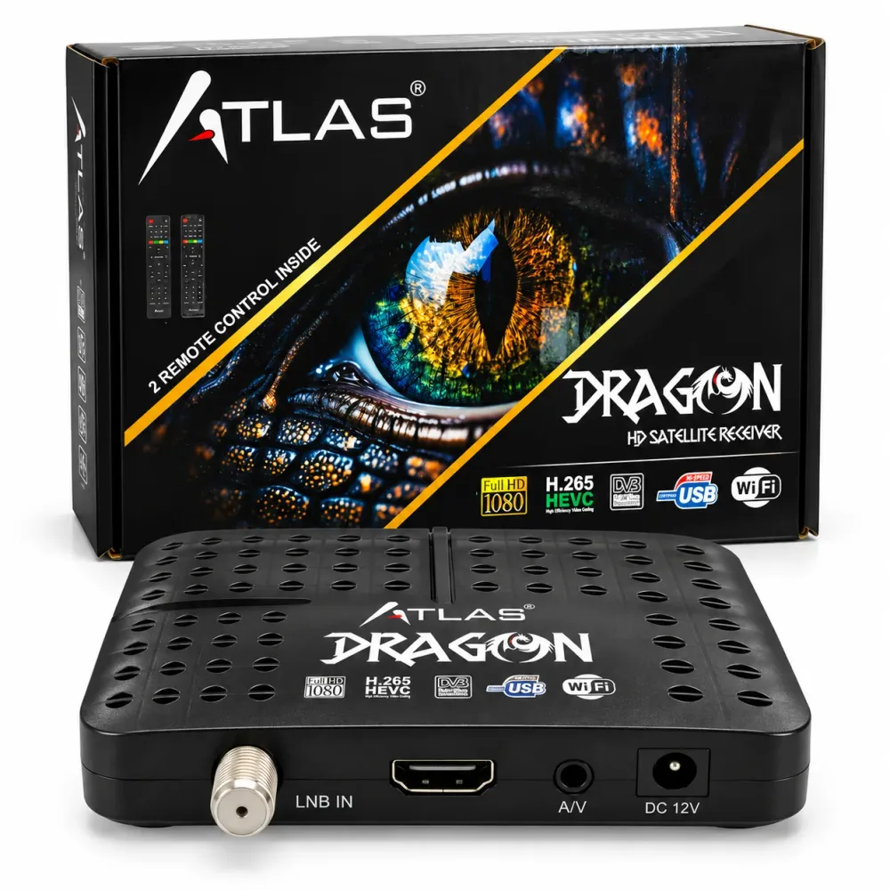 جهاز إستقبال أطلس ATLAS Dragon