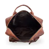 Sac à dos rétro en cuir synthétique pour femme - حقيبة ظهر نسائية من الجلد