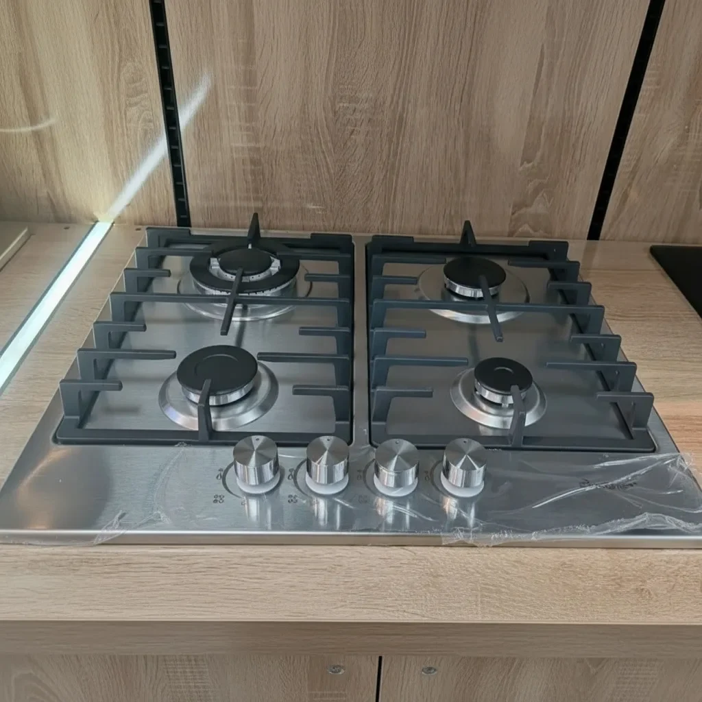 طاولة طهي غاز Multismart 4 شعلات Carré — plaque chauffante multismart
