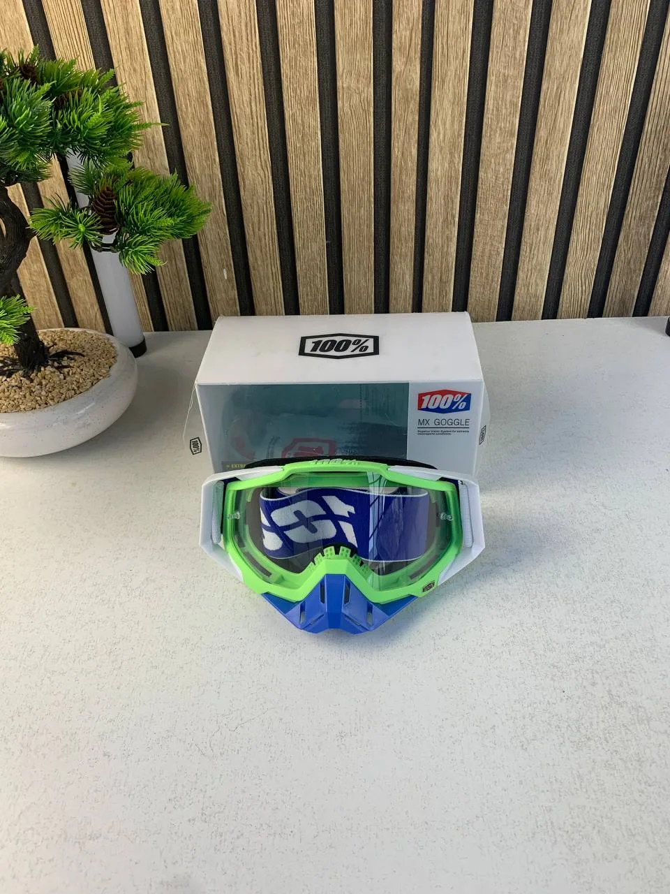 Lunettes Motocross RX Goggles RaceCraft Protection Totale Coupe-vent - نظارات سائقي الدراجات