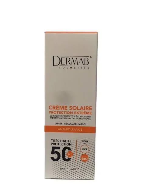 Dermab Crème Solaire SFP50+ invisibl -50 ml