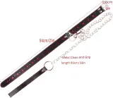 Collier Cœur avec Laisse VALERIA | طوق قلب مع سلسلة