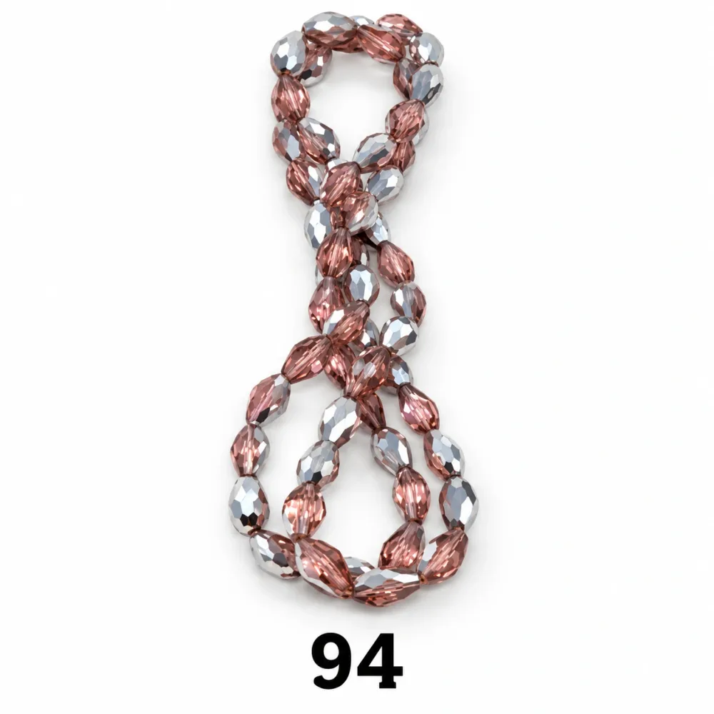 Cristal Goute 8*11 Qty:10 fil