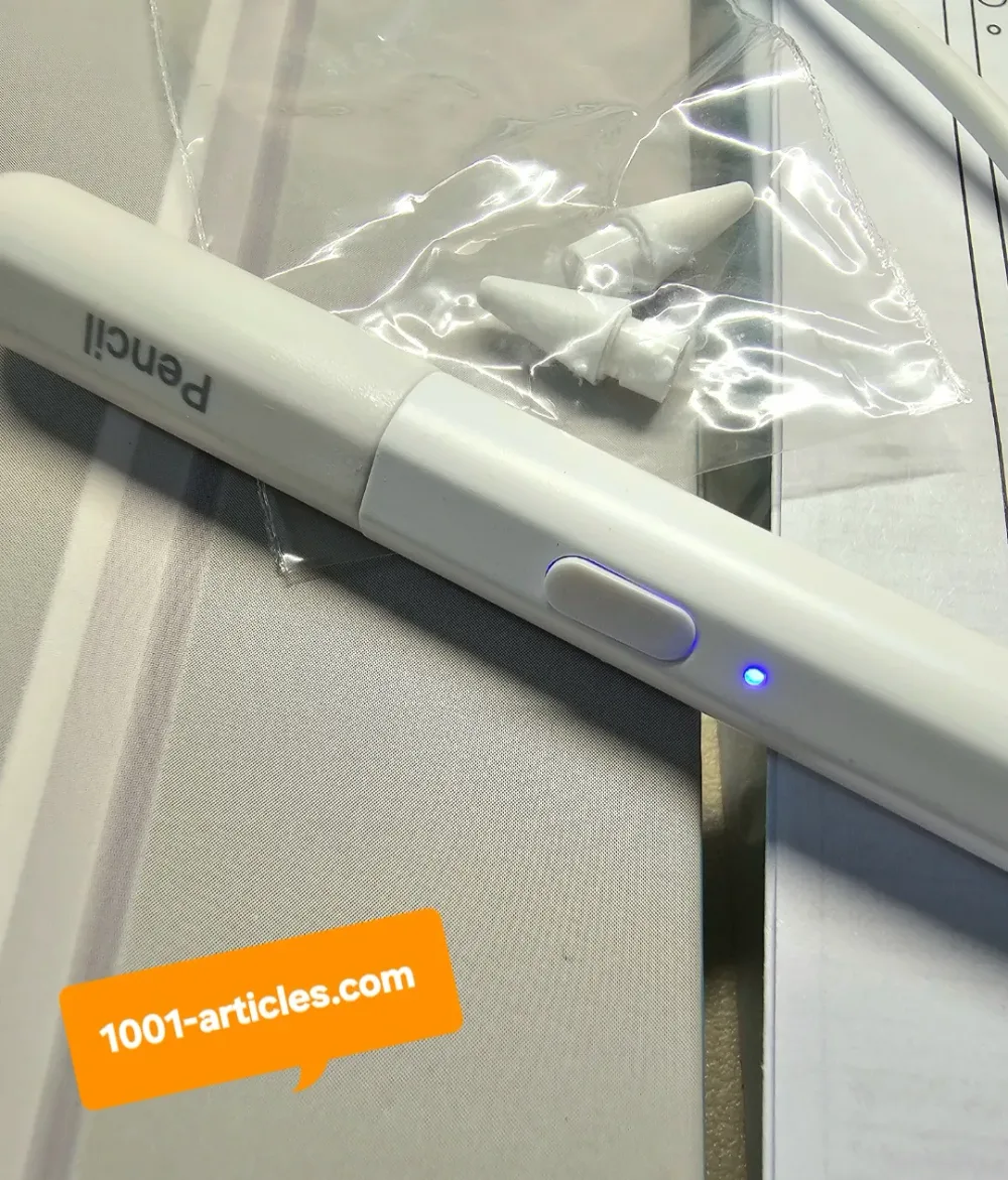 Stylet M4 pour IPad 2026 - Type C - Palm Rejection - 02 Embouts