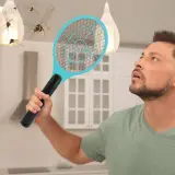 Raquette Trappe à SWAT Anti-Insectes Électrique Portable - مضرب الحشرات الكهربائي المحمول