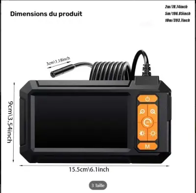 Endoscope industriel haute définition