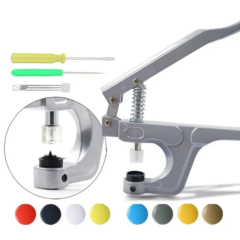 Pince Bouton Pression Plastique