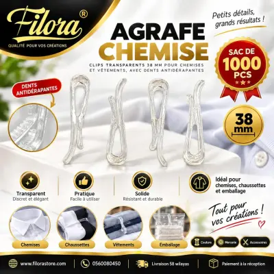 Agraffe Chemisebsac de 1000pcs