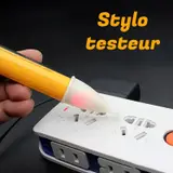 Stylo testeur d’indiction électrique sans contact