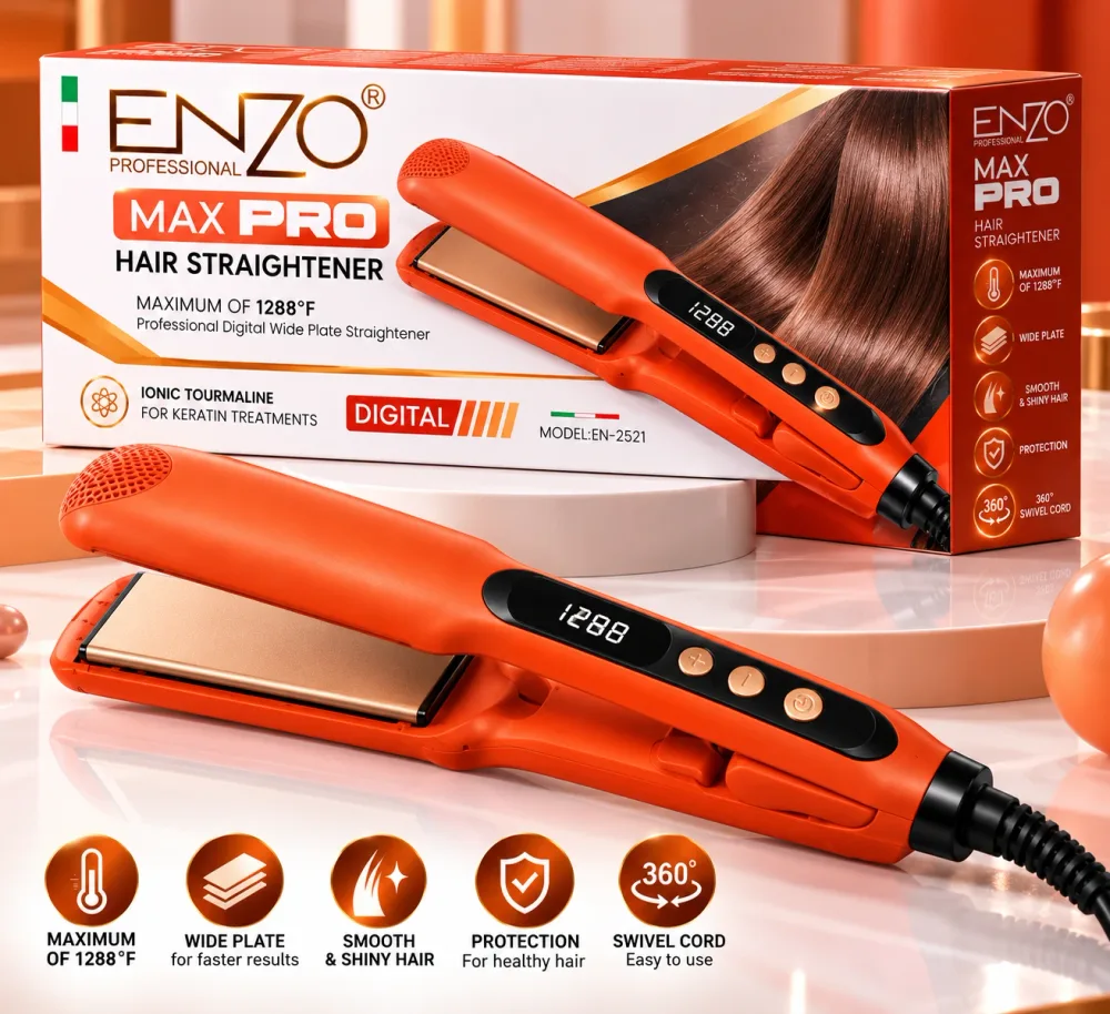 Lisseur ENZO MAX PRO EN-2521 – Lissoir professionnel