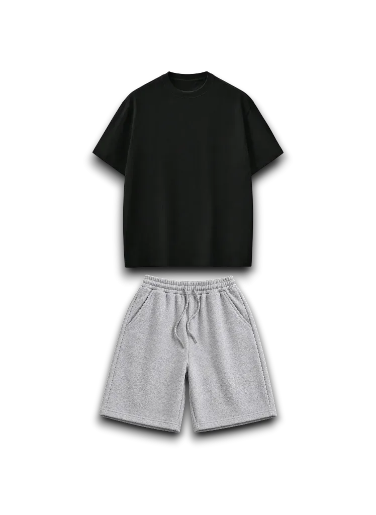 ENnsemble simple Baggy short + T-shirt