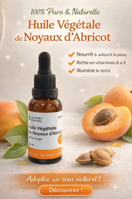 Huile de noyaux d'abricot زيت نواة المشمش