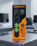 Beetro مأخذ كهربائي 4 مقابس LA342
