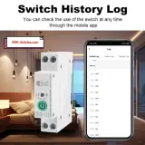 Disjoncteur Protecteur intelligent MANHAT Tuya Wifi 63A