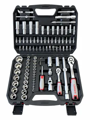 Caisse a douille cliquet 94 PCS CPHTS-XE94BA CROWN