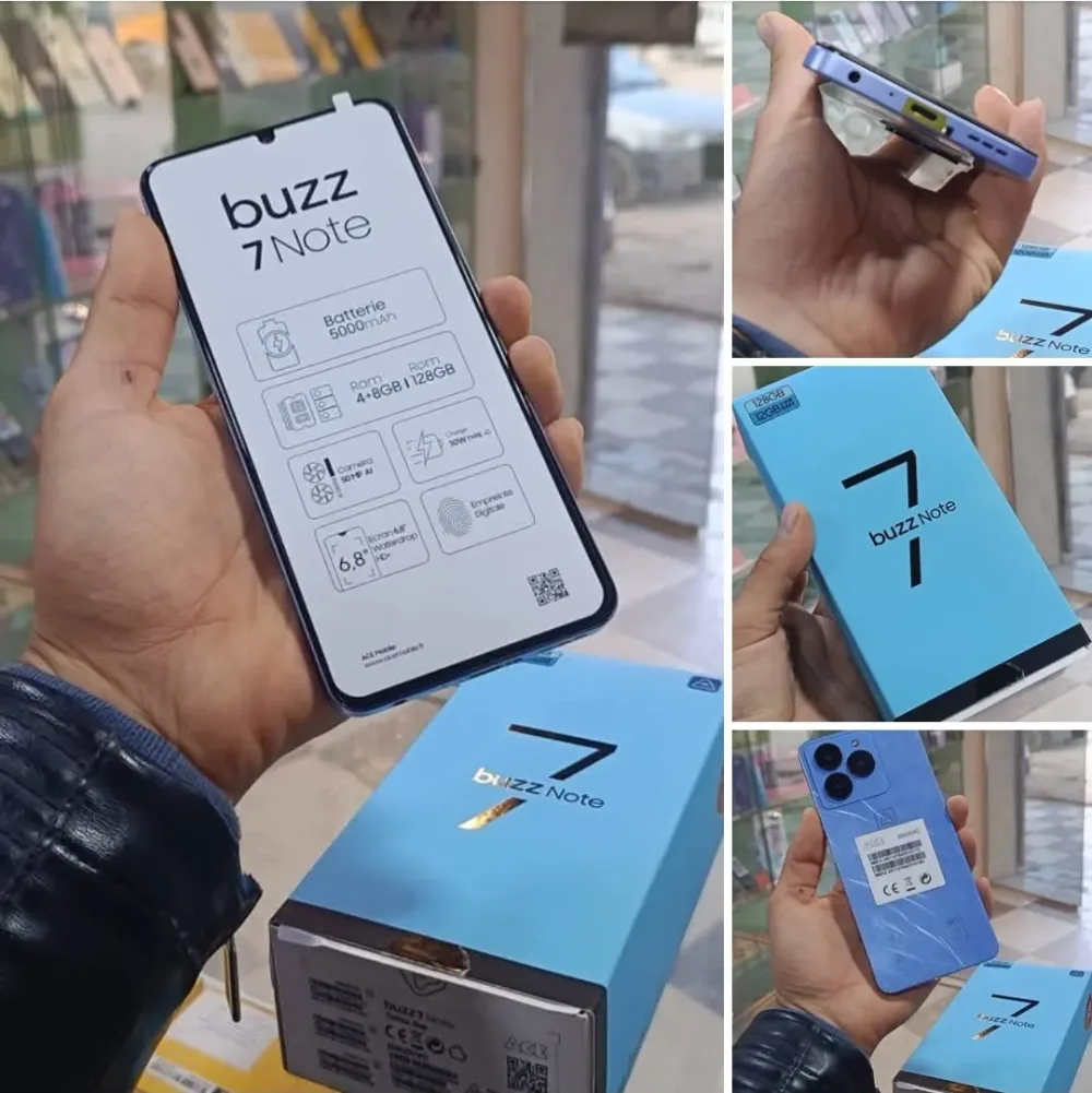 Ace buzz 7 NOTE [12/128GB] Smartphone