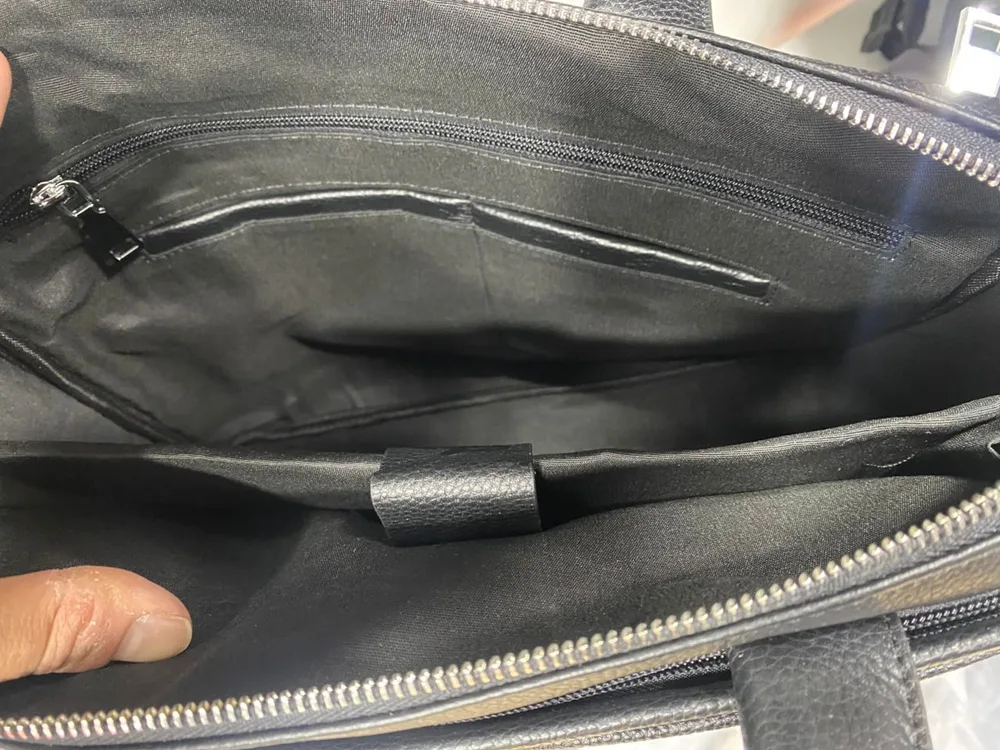Cartable APPLE en cuir véritable