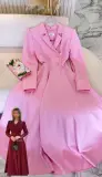 Robe  rose