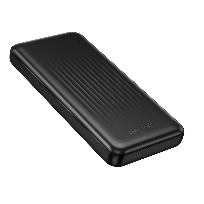 BOROFONE POWER BANK 10000MAH BJ78 CLEVER - 2XUSB - BLACK
