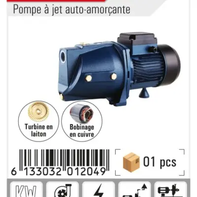 Pompe à jet auto-amorçante