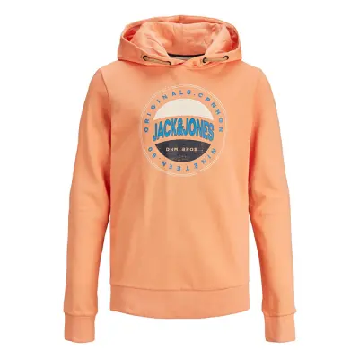 Sweat à capuche enfant JACK JONES Orange