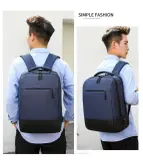 Sac à Dos Ordinateur Portable Multifonctionnel avec Port de Charge USB Grand Volume SACHM07BL - حقيبة ظهر متعددة الاستخدامات للكمبيوتر المحمول والعمل مع منفذ شحن