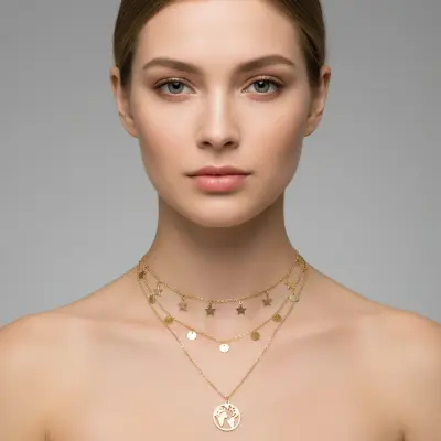 Collier Double Chaine N°59