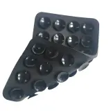 Support Téléphone à Double Ventouse en Silicone – Fixation sur Surfaces Lisses