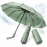 Parapluie Automatique Coupe-Vent avec Protection UV - مظلة أوتوماتيكية مقاومة للرياح وأشعة الشمس