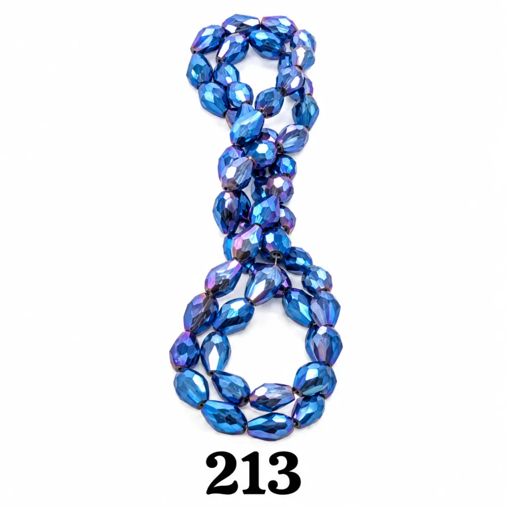 Cristal Goute 8*11 Qty:10 fil