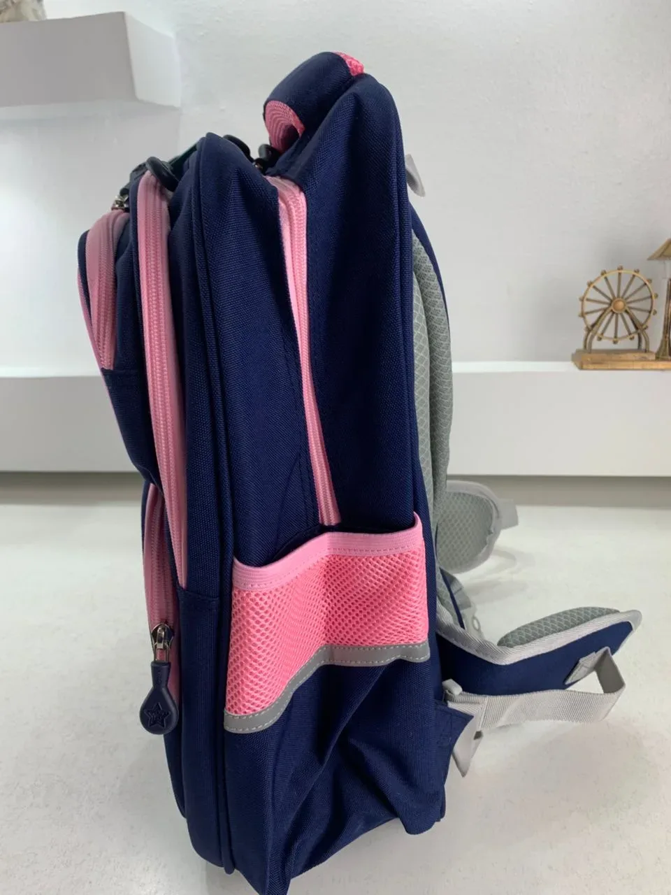 Sac à Dos Scolaire Orthopédique pour Enfants X-SHUAIQI Rose et Bleu – محفظة مدرسية للأطفال وردي وأزرق