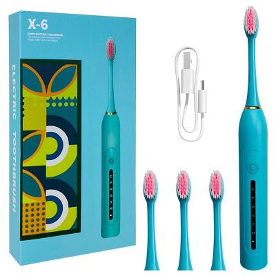فرشاة الأسنان الكهربائية "Sonic Electric Toothbrush X-6"
