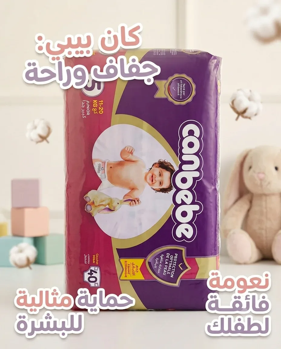 Canbebe حفاظة 5-40