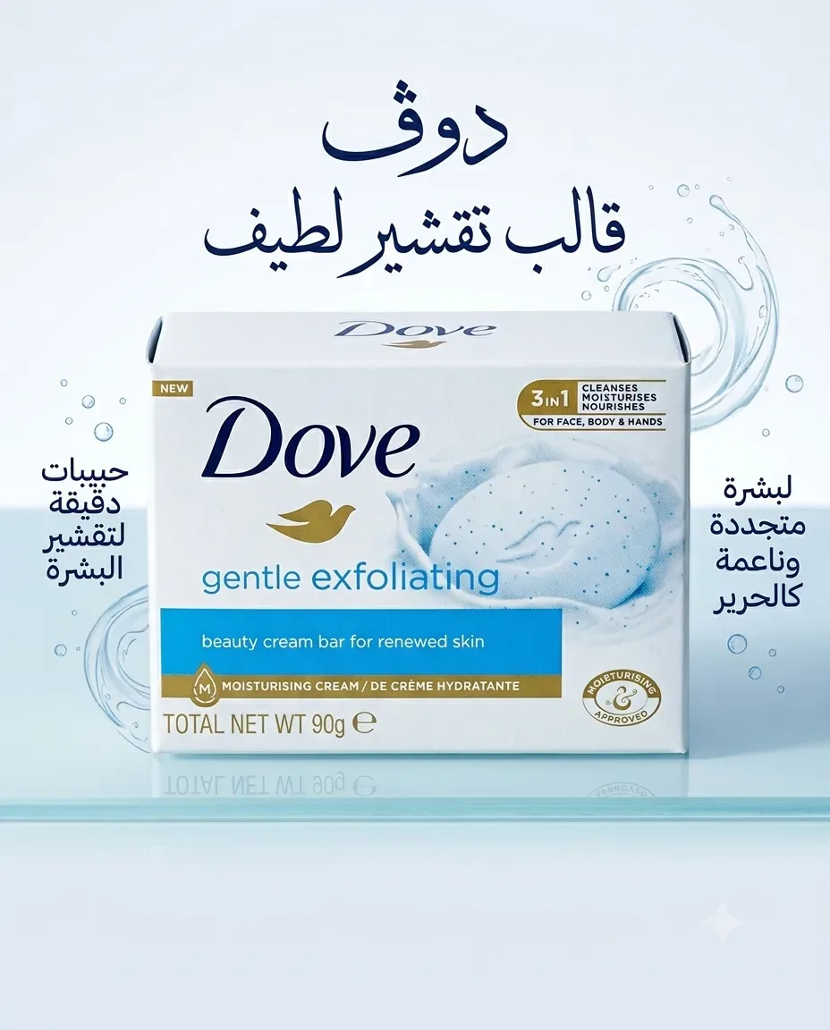 Dove صابون تقشير 90غ