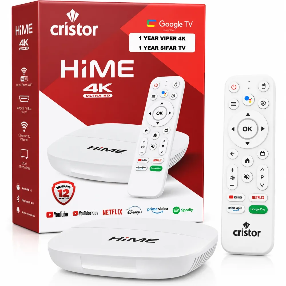 Cristor HiME 4K — Google TV كريستور هيم