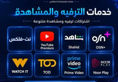 اشتراكات الترفيه والبث
