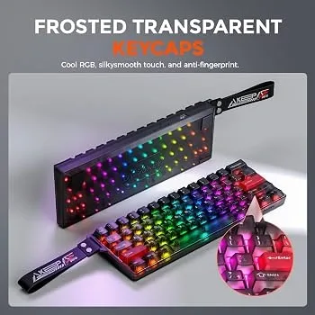 8KHZ DAREU COOL 60 BLACK CLEAR