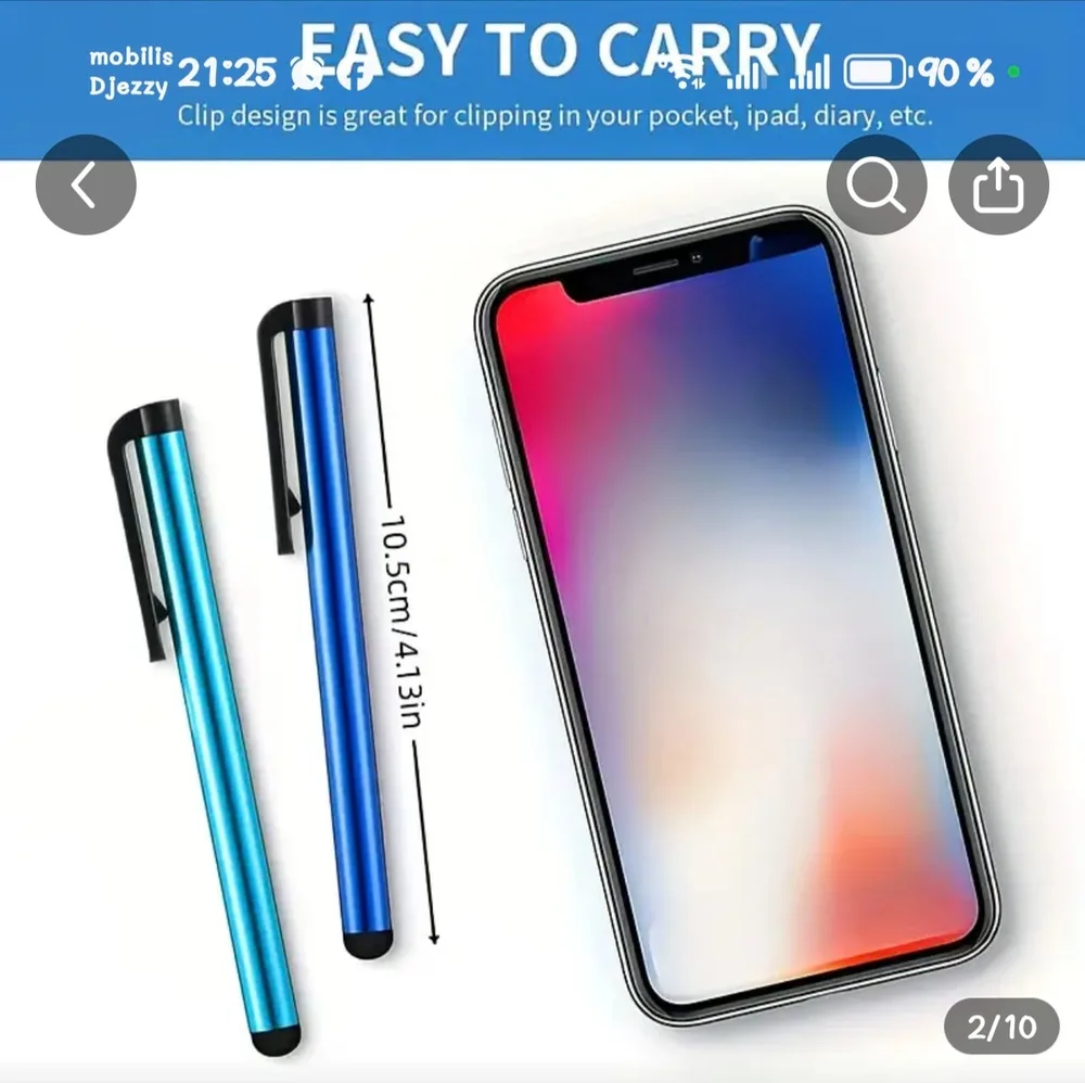 ( 25)  Stylo tablette et smartphon