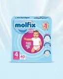 Molfix حفاظة كلوت 4-40