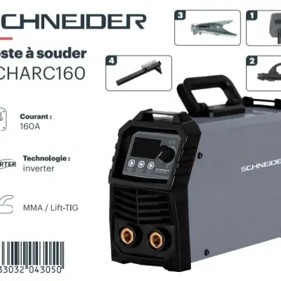 Post a souder Schneider 160a mma lire tig