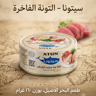 قطع التونة بصلصة الطماطم 160غ-سيتونا-