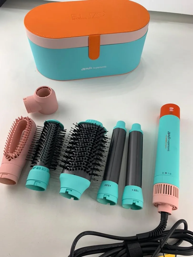 ENZO PROFESSIONAL Kit Supersonic Air Styler 6 en 1 - طقم مصفف الشعر